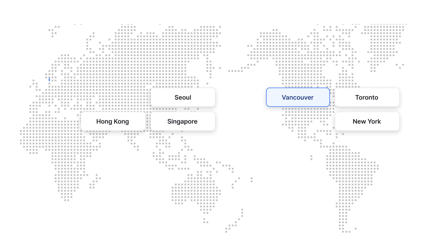 Global Network Map Mobile